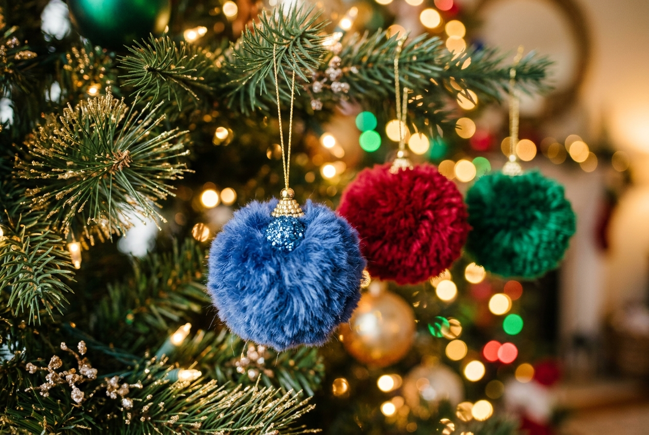 Kerstballen knutselen top 15 #13: natuur