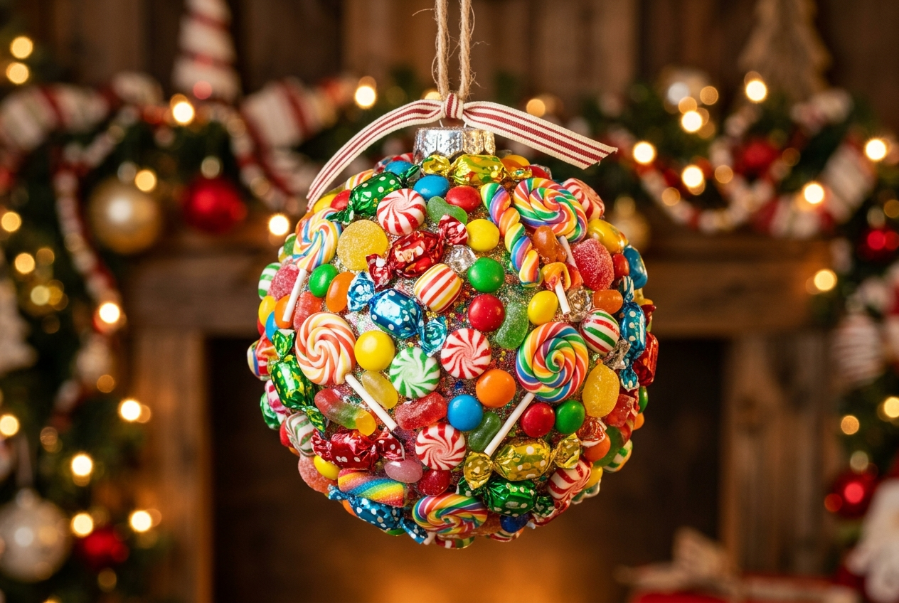 Kerstballen knutselen top 15 #10: knopen